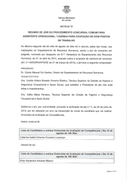 Ê re, - Câmara Municipal de Loures
