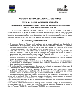 PREFEITURA MUNICIPAL DE FEIRA DE SANTANA