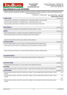 Visualizar rela&ccedil;&atilde;o de locais Bullos Outdoor