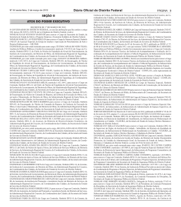 Di&aacute;rio Oficial do Distrito Federal