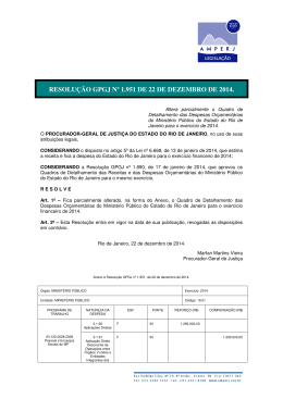 resolução gpgj nº 1.951 de 22 de dezembro de 2014.