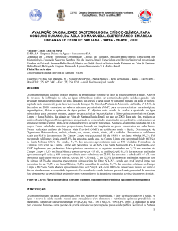 1 avalia&ccedil;&atilde;o da qualidade bacteriol&oacute;gica e f&iacute;sico-qu&iacute;mica