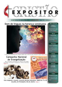 Dom de l&iacute;nguas na heran&ccedil;a wesleyana