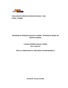 FACULDADE DE CI&Ecirc;NCIAS SOCIAIS APLICADAS