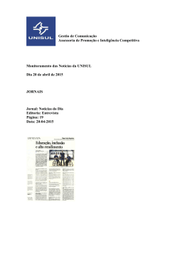 Veiculo: Jornal A Critica