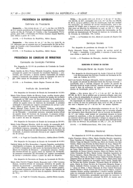 3445 - Presidência da República