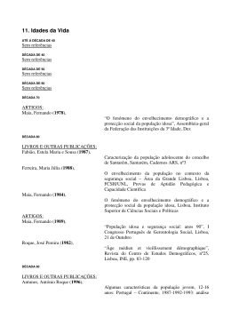 11. Idades da Vida