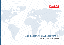 Agenda estrat&eacute;gica da Seguran&ccedil;a