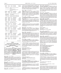 Página 3 DIÁRIO OFICIAL - SC - Nº 19.217 22.11.2011