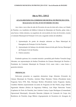 ACTA N - C&acirc;mara Municipal de Peniche