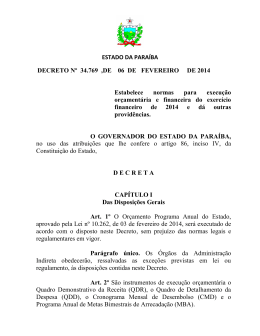 34.769 - Governo da Para&iacute;ba