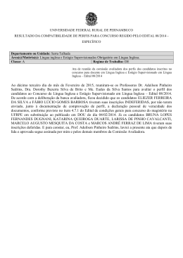 150213 Resultado Compatibilidade de Perfil - Bem