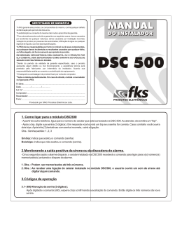 fks - manual dsc500