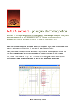 RADIA software - Canarina software ambiental