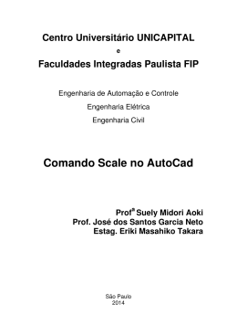 Comando Scale no AutoCad Prof