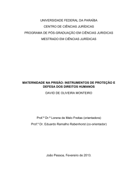 David de Oliveira Monteiro - CCJ - Universidade Federal da Paraíba