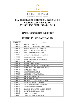17 - CADASTRADOR
