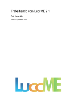 Guia do Usuário - LuccME