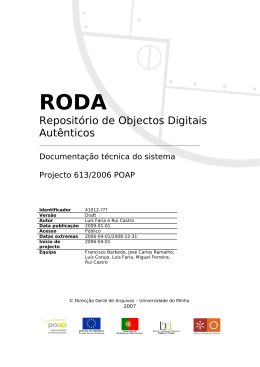 Documenta&ccedil;&atilde;o t&eacute;cnica