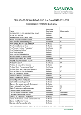 Resid&ecirc;ncia Fra&uacute;sto da Silva