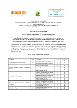 veja o resultado final