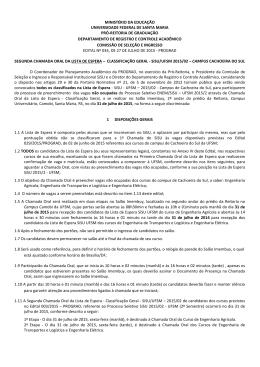 Segunda Edi&ccedil;&atilde;o de 2015 - Coperves