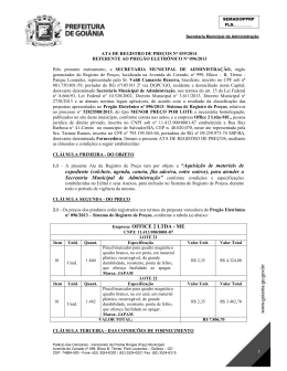 expediente (colchete, agenda, caneta, fita adesiva, entre outros