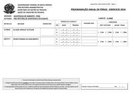 Pr&oacute;-Reitoria de Assist&ecirc;ncia Estudantil