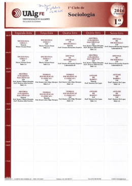 1º Ano - Faculdade de Economia