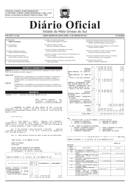 DOE - Di&aacute;rio Oficial