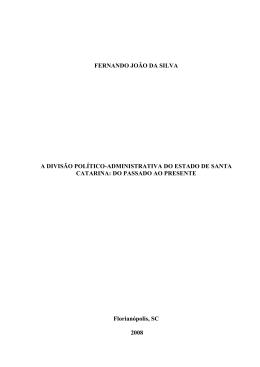 DIVISAO POLITICO-ADM SC 2008