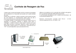 Fácil Automação O Sistema de Controle de Pesagem de Fios