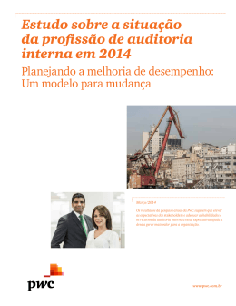 Estudo sobre a situa&ccedil;&atilde;o da profiss&atilde;o de auditoria interna em