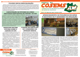 Jornal Cosems AM 2012