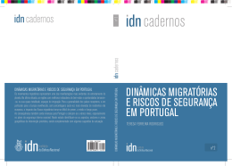 dinâmicas migratórias e riscos de segurança em portugal