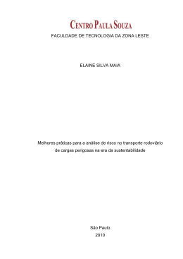 FACULDADE DE TECNOLOGIA DA ZONA LESTE ELAINE SILVA