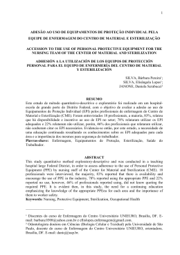 1 ades&atilde;o ao uso de equipamentos de prote&ccedil;&atilde;o