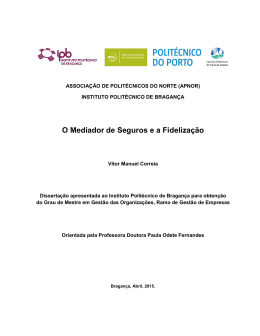 Vitor Manuel Correia - Biblioteca Digital do IPB