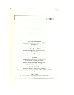 indice - Bibliotecas