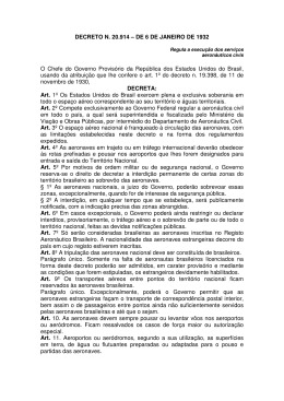 Decreto N° 20.914, de 06 de janeiro de 1932