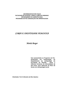 Corpo e idetidade feminina - Biblioteca Digital de Teses e