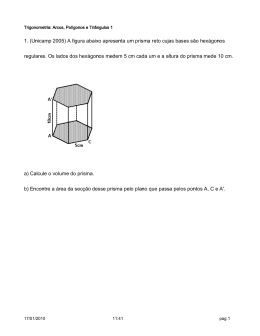 1. (Unicamp 2005) A figura abaixo apresenta um