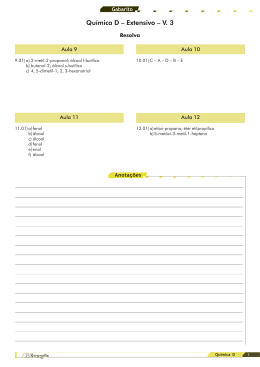 Qu&iacute;mica D &ndash; Extensivo &ndash; V. 3