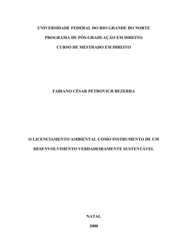 UNIVERSIDADE FEDERAL DO RIO GRANDE DO