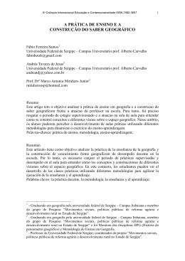 Fábio Ferreira Santos - IX Colóquio Internacional Educação e