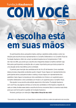 11e - Funda&ccedil;&atilde;o Ita&uacute; Unibanco
