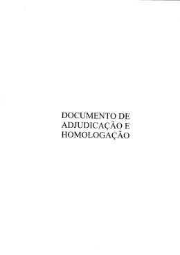 homologa&ccedil;&atilde;o
