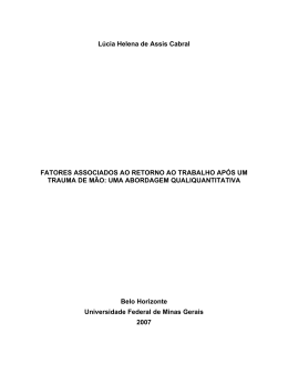 1 INTRODUO - Biblioteca Digital de Teses e Disserta&ccedil;&otilde;es da UFMG