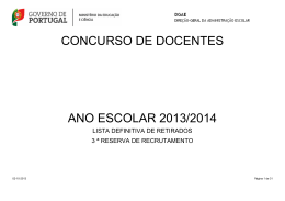 Lista de Retirados