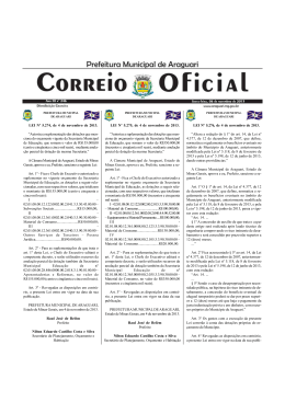 Publicação Notas oficiais da SAE Jornal-Correio-06-11-2013